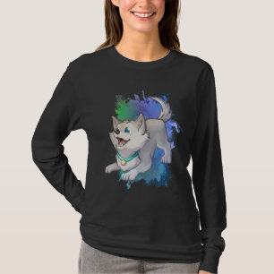T-shirt Sibérien Husky Dog W Job Le Maître Artiste Escape