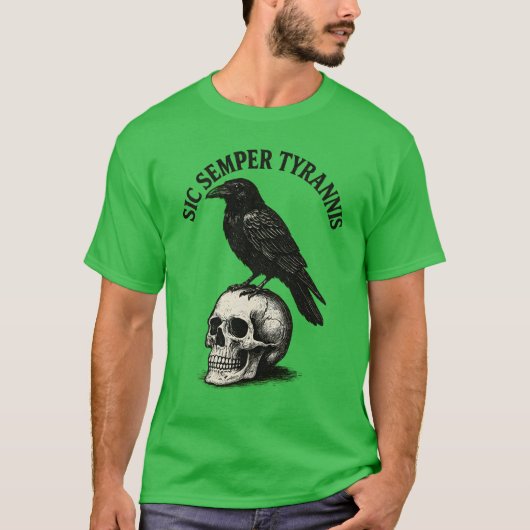 T-SHIRT SIC SEMPER TYRANNIS (Devant)
