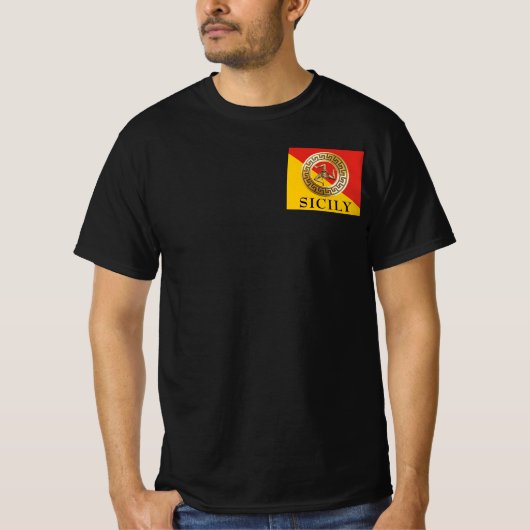 T-shirt Sicile / Sicilia  (Devant)