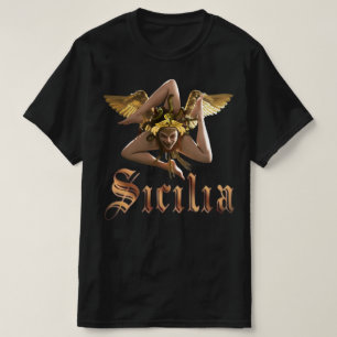 T-Shirt Sicile / Sicilia Triskelion Trinacria