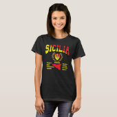 T-shirt Sicilia 9 provinces (Devant entier)