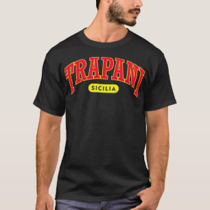 T-shirt Sicilienne Pride Université Style Trapani