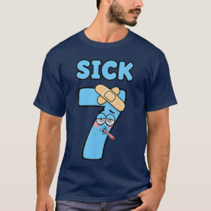 T-shirt Sick Seven Tee-shirt drôle de jeu de mots