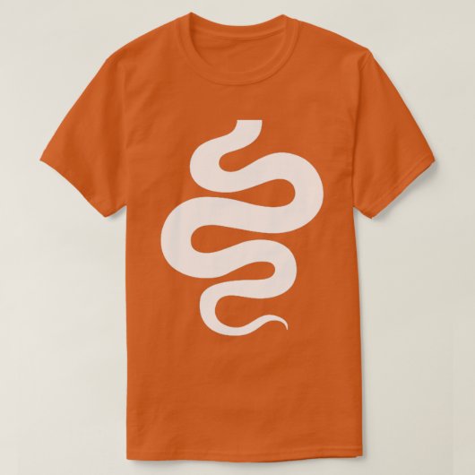 T-shirt Sickick Sick Kick Sckck white snake  (Design devant)