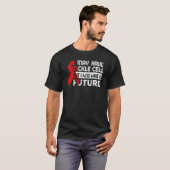 T-shirt Sickle Cell Anemia Awareness Sickle Cell Warrior (Devant entier)