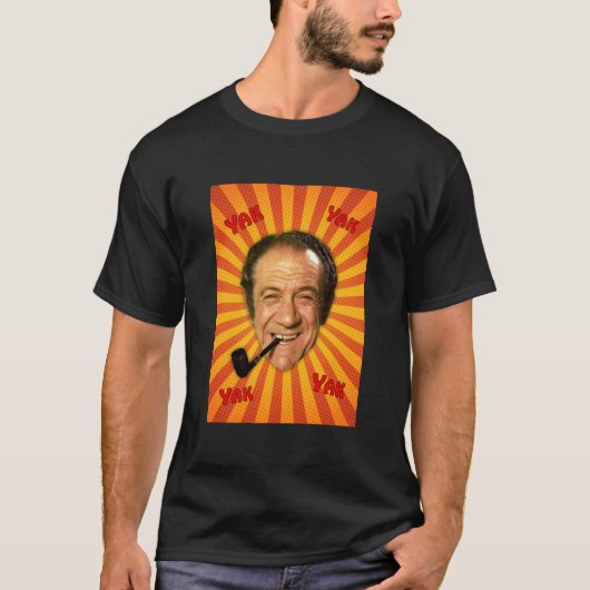 T-shirt Sid James riant Yak Yak Yak Yak T Shirt (Devant)