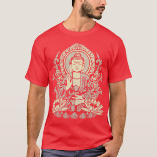 T-shirt Siddhartha Gautama Bouddha Jaune