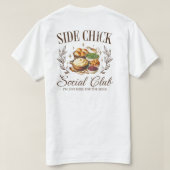 T-shirt Side Chick Social Club, Funny Thanksgiving Quote (Design dos)