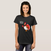 T-shirt Side Eye Moo Turkey Funny Thanksgiving Autumn Fall (Devant entier)