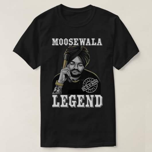 T-shirt sidhu moose wala (Design devant)