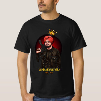 T-shirt Sidhu moose wala Singer