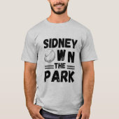 T-shirt Sidney High School possède le parc HS (Devant)