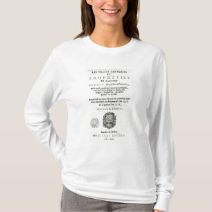 T-shirt 'Siècles et Propheties de Les Vrayes