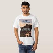 T-shirt Siège d'Arthur Édimbourg Écosse (Devant entier)