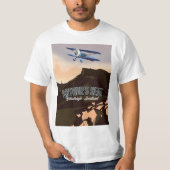 T-shirt Siège d'Arthur Édimbourg Écosse (Devant)