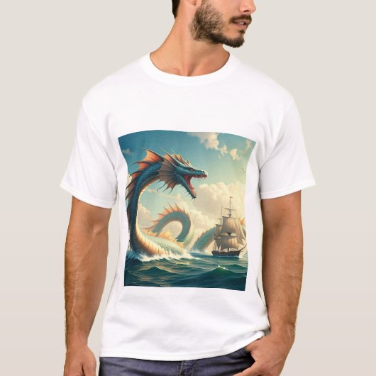 T-shirt Siège du Serpent de Mer (Devant)