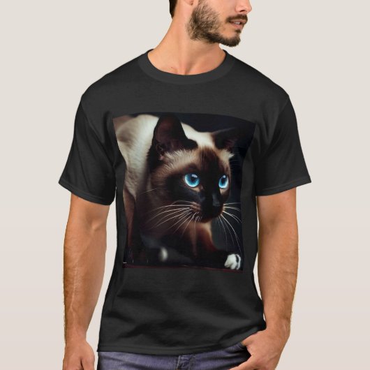 T-shirt Siemise gâtée, Lulu le Chat (Devant)