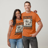 T-SHIRT SIEMPRE ANTIFASCISTA (Unisexe)