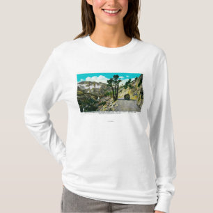 T-shirt Sierra de route de Tioga haute entre Tahoe et