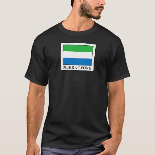 T-shirt Sierra Leone (Devant)