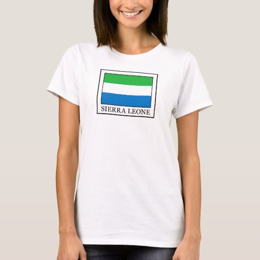 T-shirt Sierra Leone (Devant)