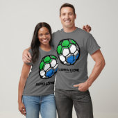 T-shirt Sierra Leone Country Flag (Unisexe)