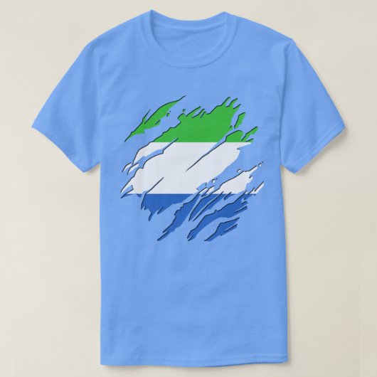 T-shirt Sierra Leone toujours (Design devant)