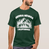 T-shirt Sierra Nevada Californie (Devant)