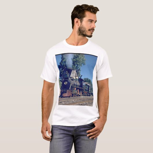 T-shirt Sierra rr 4-6-0 #3, 1893_Trains (Devant entier)