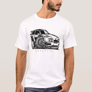 T-shirt Sierra RS 500 Rallye Cosworth Toon Art Enthusia