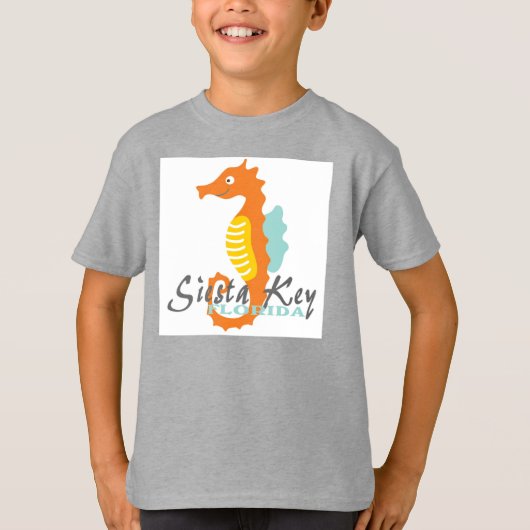 T-shirt Siesta Key Florida (Devant)