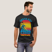 T-shirt Siesta Key Florida Retro Throwback Surf & Plage So (Devant entier)