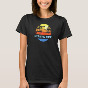 T-shirt Siesta Key Floride Fl Beach Little Sarasota Key