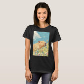 T-shirt Sieste du capybara (Devant entier)