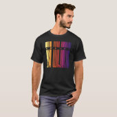 T-shirt Sifflement irlandais de bidon - multicolore (Devant entier)