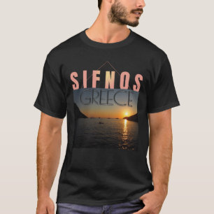 T-shirt Sifnos, Grèce