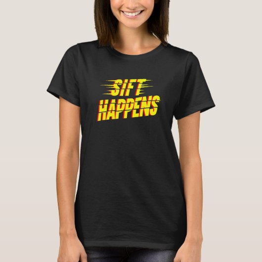 T-shirt Sift Happer Future Archéologue Fossil Hunter Ar (Devant)