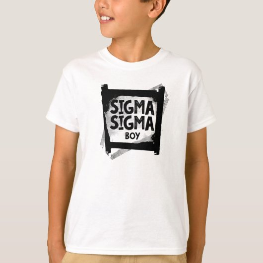 T-shirt Sigma Sigma Boy (Devant)