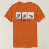 T-shirt Sign Language Art omg 3 (Design devant)