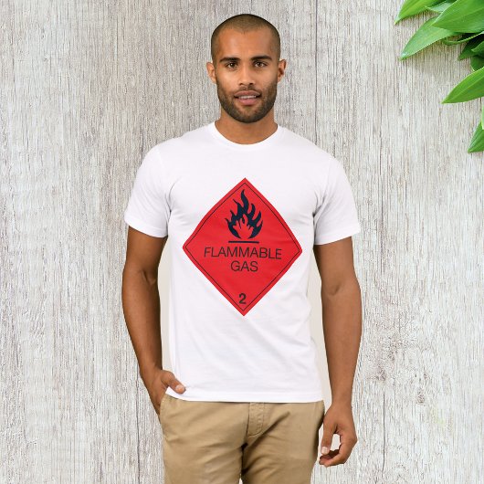 T-shirt Signal d'avertissement de danger Étiquette de la s