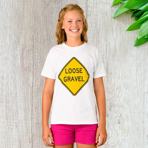 T-shirt Signal d'avertissement de perte de gravier