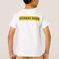Signal d'avertissement "Etudiant Rider" Equestre d