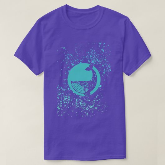 T-shirt Signal de baleine (Design devant)