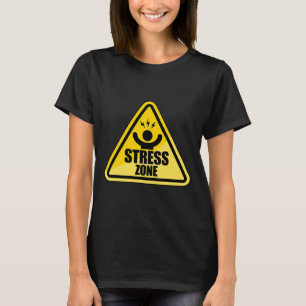T-shirt Signal de circulation des zones de stress National