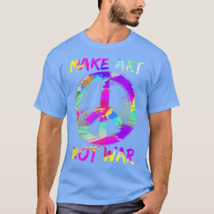 T-shirt Signal de paix Art pas guerre