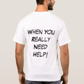 T-SHIRT SIGNAL DE ROC (Dos)