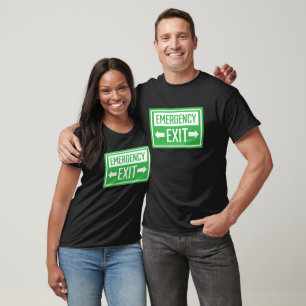 T-shirt Signal de sortie d'urgence