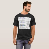 T-shirt Signal Électronique Amplifier Transistor Semicondu (Devant entier)