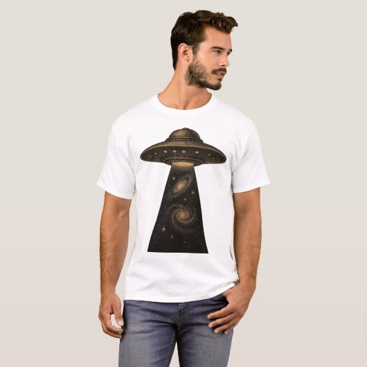 T-shirt SIGNAL INTERGALACTIQUE – Nous n'étions jamais seul (Devant entier)