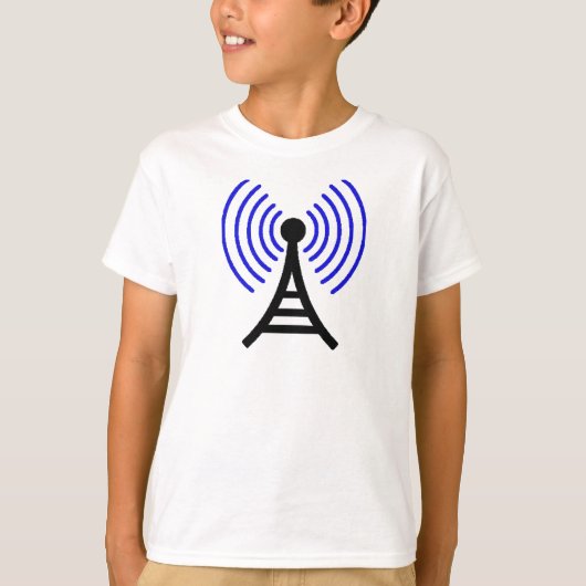 T-shirt Signal radio (Devant)